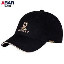 Baseball cap mens autumn and winter new leisure sports sun hat cotton cap tide girl sun cat abar hat