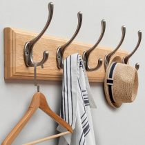  Hanger Wall-mounted wall clothes hook door rear rack Rack row hook Hanger hook Wall-mounted coat rack Wall