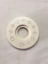 Silver Flute Card Braiding Machine Sweater Sk280 Accessories 15 -17 Density Indication Ring