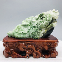  Direct supply from the source of Chinas four famous jade fortune rolling Dushan jade ornaments 2 8 kg y13
