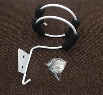 Hairdresser's storage rack for hair dryer storage rack hanging wall hanging wall perforated wall special black rack