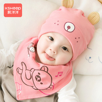 Baby hat spring and autumn thin model 0-3 month New Baby Cotton tire cap newborn baby cute autumn and winter