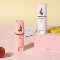  Patented Nano cold spray beauty humidifying spray with mirror hydration instrument Handheld facial steamer Charging treasure