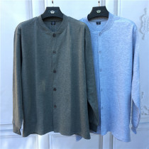 (daily special price) middle-aged and old pure cotton cardiorean autumn clothes for old people loose and fatter for mens cotton autumn clothes