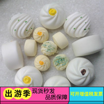 Buy 5 get 1 free Home kitchen toy simulation steamed bun bun Kindergarten corner character toy simulation food