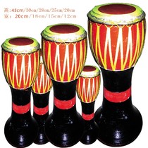 Yunnan Province playing drum tambourine Dai elephant foot drum dance instrument restaurant decoration facade childrens drum new product