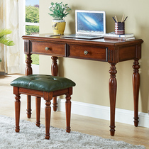 American country solid wood small desk simple modern table home student computer desk writing desk simple writing desk