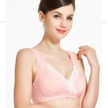 Pregnant Woman Breastfeeding Underwear Pregnant without steel ring bra Polymers Anti-drooping feeding bra Summer thin womens cotton