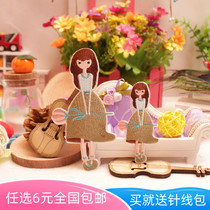 Buding patch fabric can be sewn can be hot childrens clothes stickers cartoon decorative cloth stickers cute Rose Lady