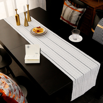 Lace table flag American light luxury white Nordic coffee table tablecloth fabric hollow high-end luxury TV cabinet cover cloth