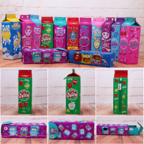 Spot special home Australia smiggle milk box zipper student pencil stationery box children gift