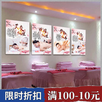 Beauty salon decorations Hanging paintings Health hall murals Health club Beauty facial massage beauty salon posters