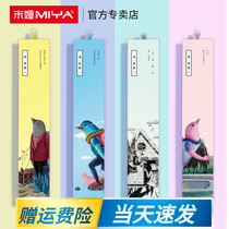 Mia little bird water chalk Fan Pen Set Art special oil brush acrylic brush watercolor pen bird man gouache pen tool set art examination brush Hook pen Mia student Major