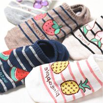 Boat Socks Female Stealth Socks Children Han Edition Short Socks Summer Thin student Ladies Day Lovely Shallow Stomp Socks