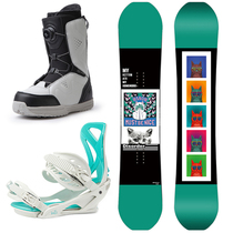 WS Veneer Snowboard Suit Complete Flat Flower Lettering Ram Almighty Board Snowboard Fixer Snowshoe