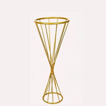 Wedding road guide shelf iron flower flower blue table flower golden flower guide home accessories Festival opening