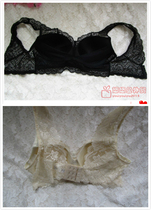 Four Seasons Thin Cups Without Mark Foreign Trade Comfort Soft Widening Soft Lace Sense collection Chest Poly-Bra Bra