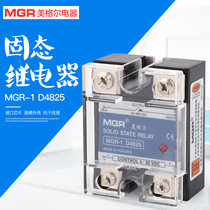 Megel single phase solid state relay 220V SSR MGR-1 D4825 25A DC controlled AC DC-AC