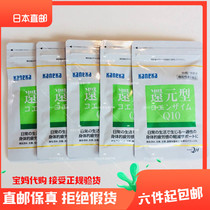 Japan Direct Mail Kaneka Original Plant Reductive Coenzyme Q10 Panthenol 100mg 30th Bag Up
