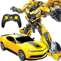 Dexin 1:12 large size childrens remote control car robot toy car charging model autobot boy racing car