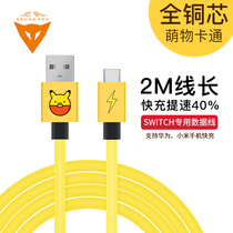 Yihu Nintendo Switch charging cable Host ns handle data cable Type-C Android mobile phone fast charge