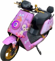 Calf Delu Dew sticker calf N1s electric car sticker with shell Pikachu to recruit cat sticker