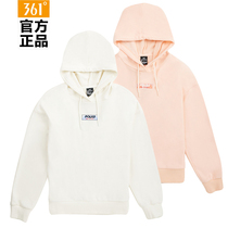 361 Hooded Pullover Sweater Womens 2022 Spring New 361 Degree Fashion Sports Jacket Casual Long Sleeve Top