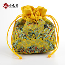 Shangzhiyuan Silk play bag Walnut bag Play bag Text play King Kong Star Moon Buddha beads Jewelry bag Storage bag