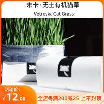 Unkitten Grass Cat Mint Cat Snacks to Mao Ball Cat Fur Aid Digestive imports No-soil hydroponic seed puff balls