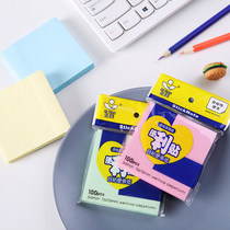 Post-it notes creative n ci tie hipster cute Korean note indicator tardily message note paper