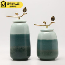 New Chinese style modern creative model room Hotel exhibition hall Home living room TV cabinet Entrance wine cabinet Soft decoration