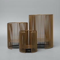 Modern New Chinese Candleholder Pendulum Pieces Creative Living Room Table Top Table Soft Decorations Boilerplate Room Home Furnishing