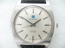 Blue Standard large Swiss antique watch 453 seconds movement