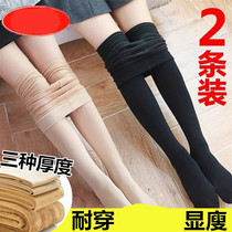 Light leg Divine Instrumental Beating Underpants Woman inside and outside wearing naked sensation Garner thickened cotton pants silk Sox socks Socks Meat color Spring and autumn Winter