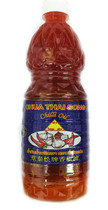 Special offer Thailand original imported Cai taisong pepper oil 720ml Thai red oil chili sauce pepper paste spicy oil