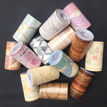 Wallpaper self-adhesive European 3D stereo stickers living room waistline skirting self-adhesive waterproof toilet tile wall stickers