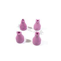 Argon arc welding machine welding gun accessories qq150a porcelain nozzle 90 degrees outer angle internal angle right angle welding porcelain nozzle magnetic nozzle 6*30