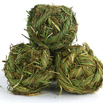 Dragon cat special mention Moshe grass ball handwoven straw ball toy dragon cat grindling snacks to get out of the toy
