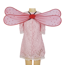 Pink Childrens Day Dragonfly Butterfly Wings Props Wonderful Fairy Princess Performance Angel Elf Wings