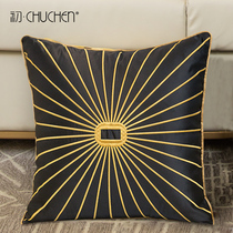 European and American light luxury pillow cushion set living room sofa pillow backrest bedroom bed model room pillow case