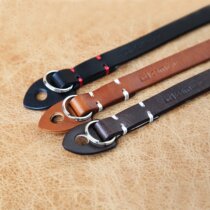 cam-in Italy Implanted Tanning Cow Leather Camera Harness Genuine Leather Shoulder Strap Round Hole Connector CS217