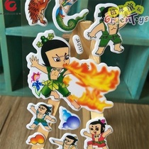 Gourd baby Gourd Brothers cartoon bubble stickers children children random stickers bonus stickers early education toys