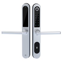 KLS Semiconductor broken bridge aluminium fingerprint lock translation door plastic steel door electronic code lock moving aluminium alloy door intelligent