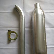 Cement tanker muffler diesel engine chimney muffler exhaust pipe exhaust pipe