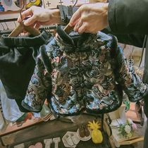 Children Tang Costume China Wind Winter Thickening Suit National Wind Retro Boy Hanfu New Year Dress Baby Baiyenu