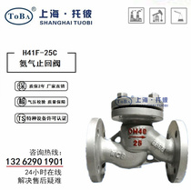 H41F-25C natural gas liquefied gas ammonia flange check valve check valve DN50 80100150200