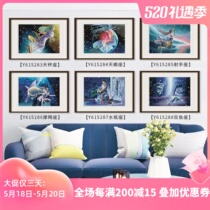 KS Cross embroidered 2020 new twelve Constellation Childrens Bedroom Living Room Small Pieces Handthread Embroidery Minimalist