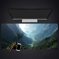Natural Scenery Oversize Mouse Pad Game Thickening Student Laptop Office Electric Race Keyboard Mat Table Mat