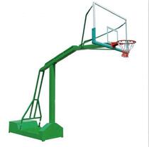 Changsha indoor and outdoor mobile hanging arm type buried basketball stand standard fixed tempered glass basketball frame repair principle