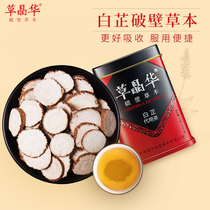 Grass Jinghua Angelica dahurica wall-breaking herbal Angelica powder can be paired with Poria